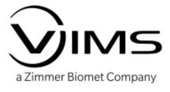 Logo VIMS, a Zimmer Biomet Company